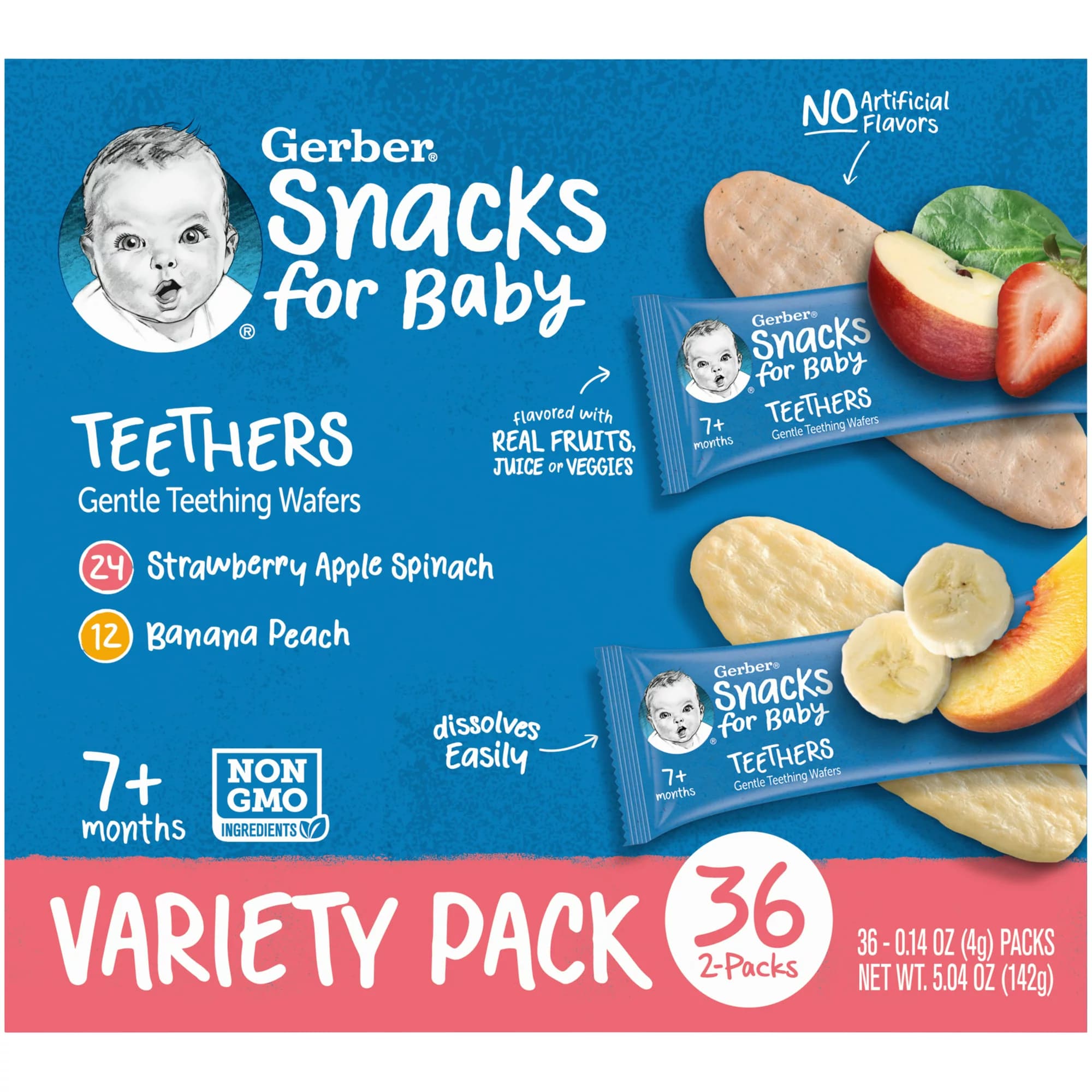 Gerber Teethers Variety Pack 142g